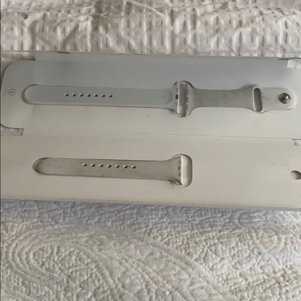Apple Watch Band White Authentic